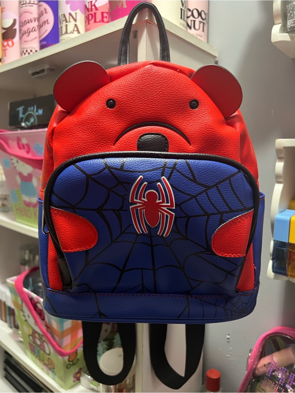 Marvel Kids Spider-Man Mini Backpack - Red & Blue
